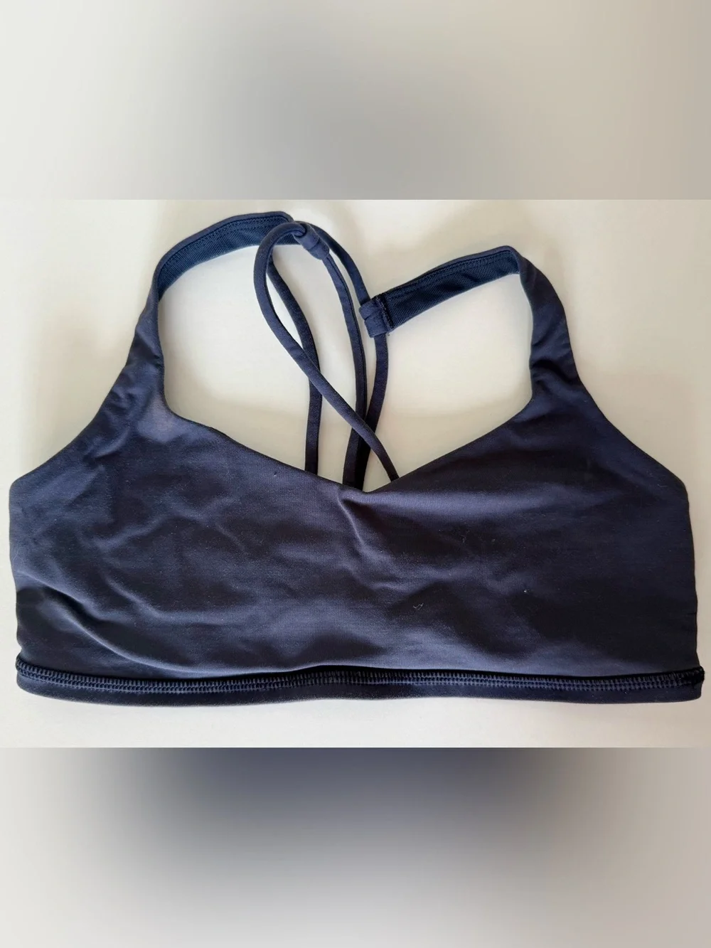 Lululemon Free To Be Bra - True Navy Blue - Size 4